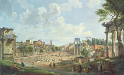 View of the Roman Forum, 1747